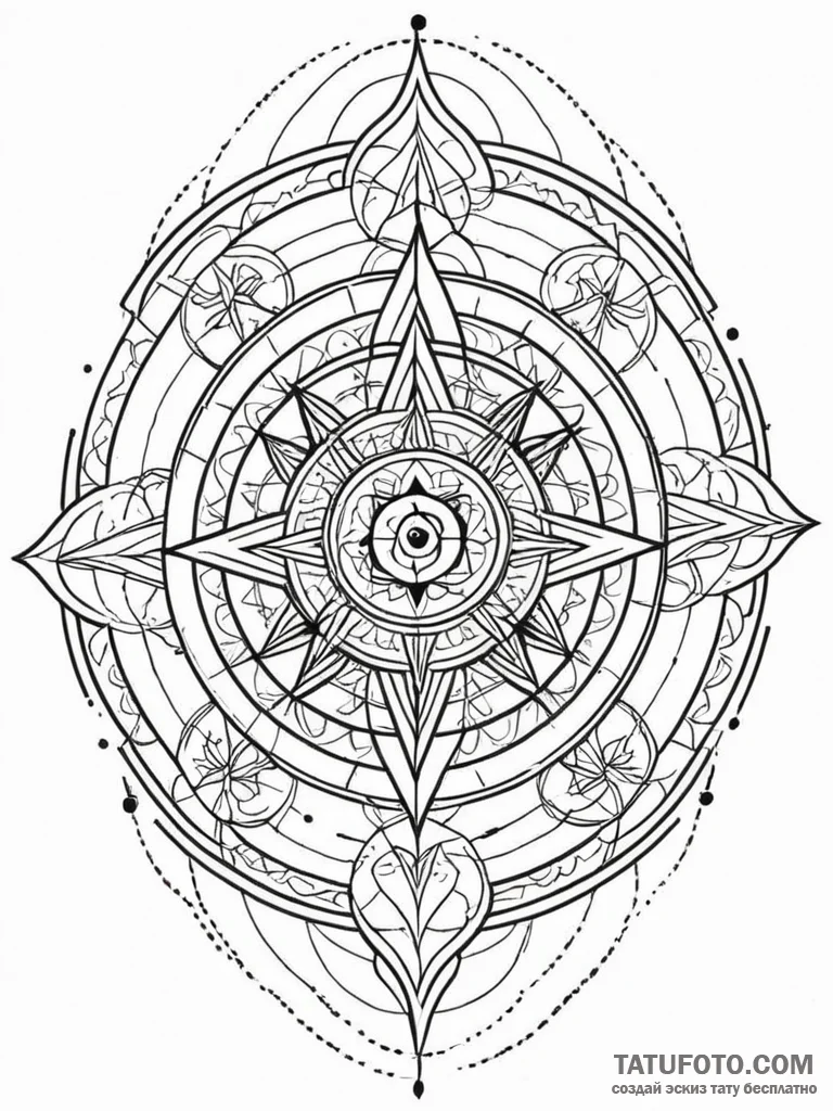 Unbroken runes beneath spectral storm, concep… — эскиз тату (№1752589923_0, 15.07.2025 14:32) — Tatufoto.com