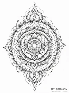 Jade serpent crowned with roots, artistic tat... - эскиз тату (№1752591548_0, 15.07.2025 14:59) — Tatufoto.com