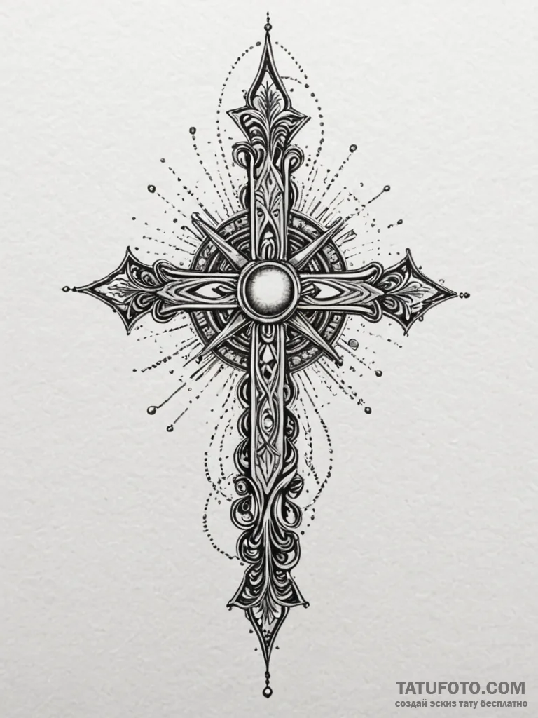Noble blade beneath crimson sun, concept art... - эскиз тату (№1752597139_0, 15.07.2025 16:32) — Tatufoto.com