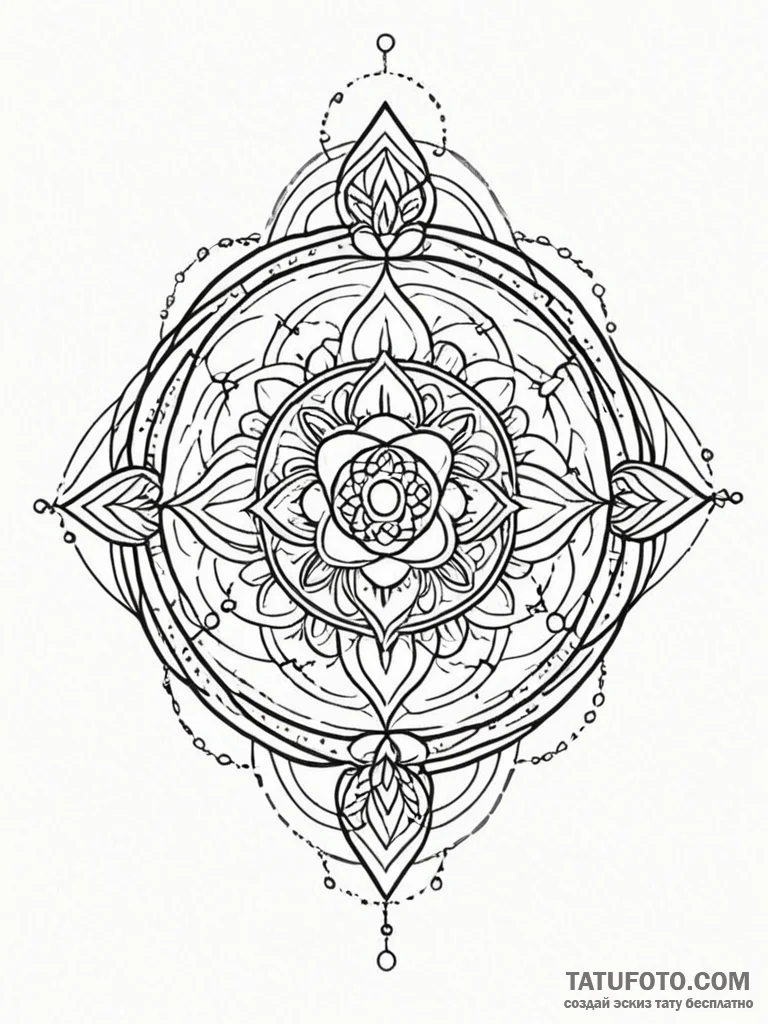 Sailor's knot tied in a delicate, golden rope... - эскиз тату (№1752621930_0, 15.07.2025 23:25) — Tatufoto.com