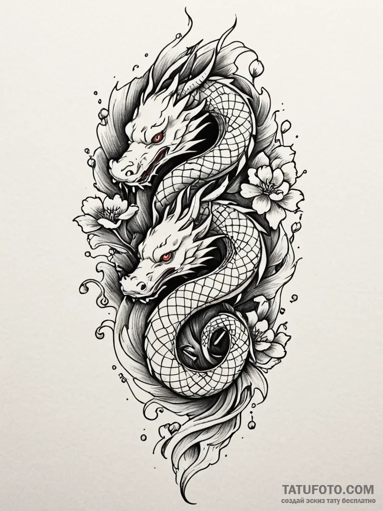 Chess, tattoo line art, black and red ink, re… — эскиз тату (№1752622014_0, 15.07.2025 23:26) — Tatufoto.com
