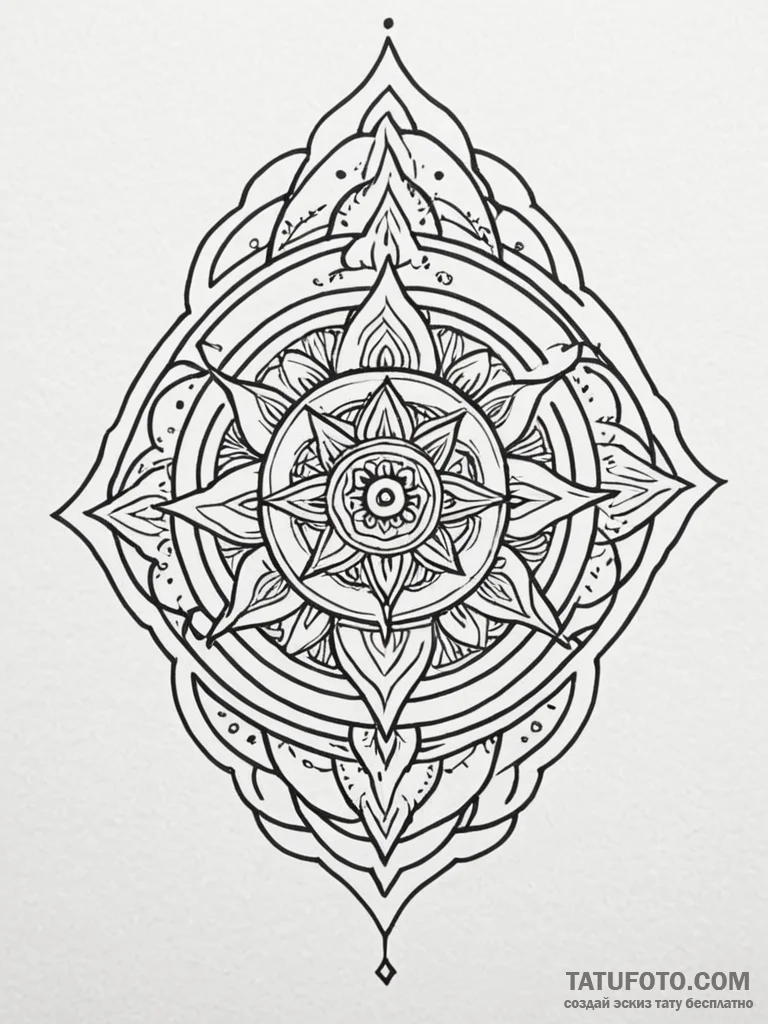 Oak branches binding relic, tattoo line art,... - эскиз тату (№1752622766_0, 15.07.2025 23:39) — Tatufoto.com