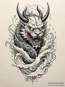 Icarus with melting wings, concept art for ta... - эскиз тату (№1752623016_0, 15.07.2025 23:43) — Tatufoto.com