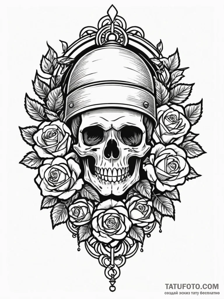A classic bell ringing, festive,, tattoo draw... - эскиз тату (№1752623598_0, 15.07.2025 23:53) — Tatufoto.com