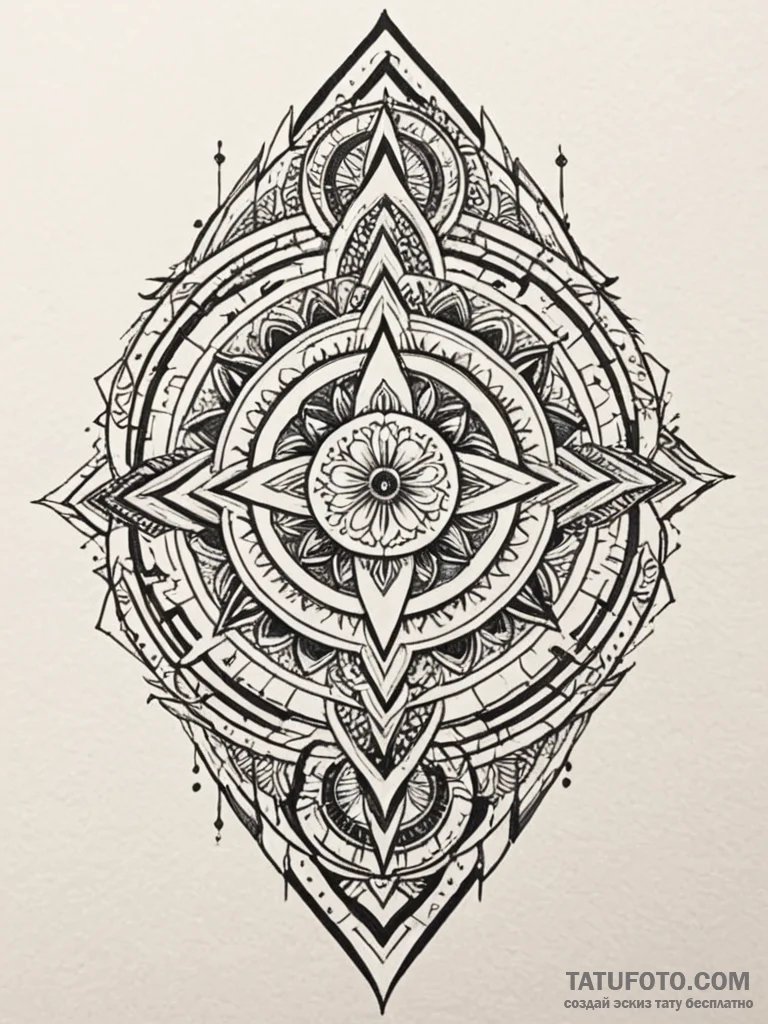 Beowulf, tattoo flash sheet design, unique de… — эскиз тату (№1752629366_0, 16.07.2025 01:29) — Tatufoto.com