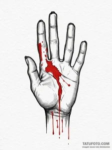 Locked tome bleeding shadows, artistic tattoo... - эскиз тату (№1752630371_0, 16.07.2025 01:46) — Tatufoto.com