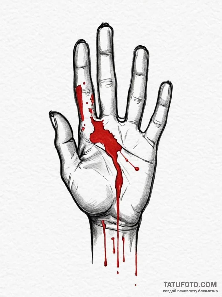 Locked tome bleeding shadows, artistic tattoo... - эскиз тату (№1752630371_0, 16.07.2025 01:46) — Tatufoto.com