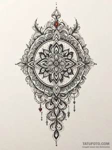Keyring of forgotten relics, tattoo sketch de... - эскиз тату (№1752632041_0, 16.07.2025 02:14) — Tatufoto.com