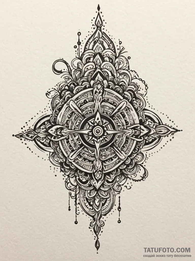 Fountain pen with an ink spill, tattoo sketch... - эскиз тату (№1752633964_0, 16.07.2025 02:46) — Tatufoto.com