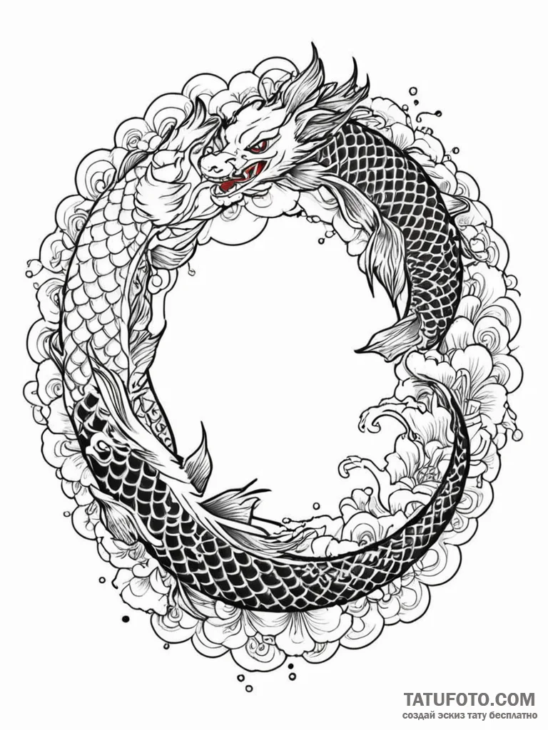 Tattoo sketch a half-moon on one partner, a h... - эскиз тату (№1752647631_0, 16.07.2025 06:33) — Tatufoto.com