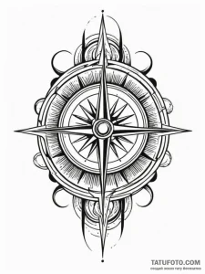Tattoo sketch an abstract representation of a... - эскиз тату (№1752649064_0, 16.07.2025 06:57) — Tatufoto.com