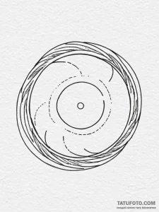Tattoo sketch 'loading...' with a minimalist... - эскиз тату (№1752651752_0, 16.07.2025 07:42) — Tatufoto.com