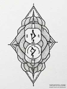 Tattoo design a simple "plug and socket" symb... - эскиз тату (№1752654452_0, 16.07.2025 08:27) — Tatufoto.com
