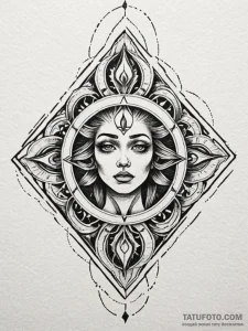 Symbol - блэкворк, олд скул - эскиз тату (№1752661101_0, 16.07.2025 10:18) — Tatufoto.com