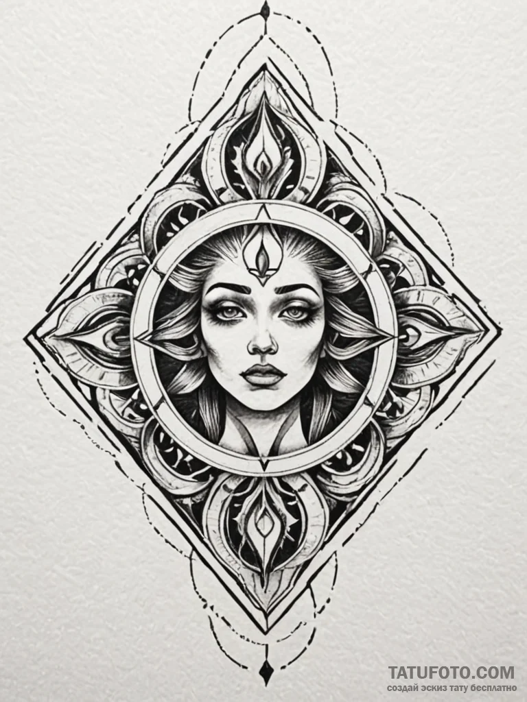 Symbol - блэкворк, олд скул - эскиз тату (№1752661101_0, 16.07.2025 10:18) — Tatufoto.com