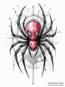 A neo-traditional tattoo of spider-ham,, tatt... - эскиз тату (№1752671476_0, 16.07.2025 13:11) — Tatufoto.com