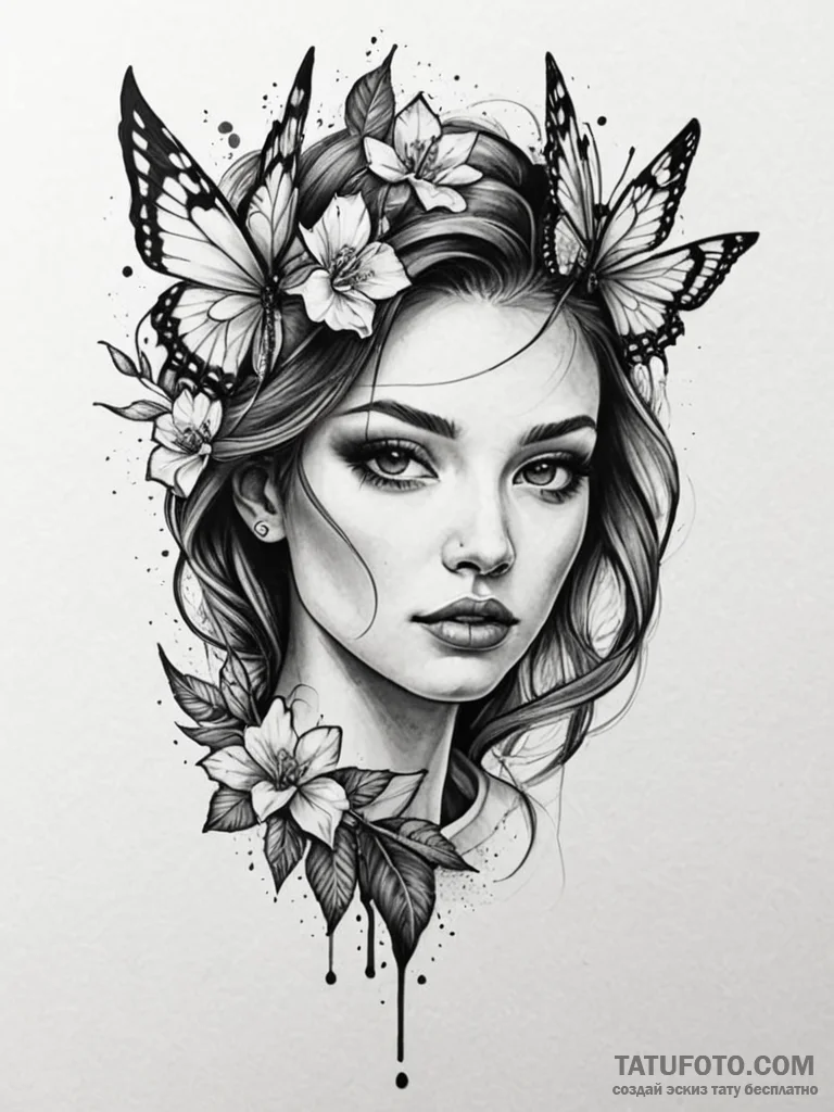Note, tattoo sketch design, black and white s... - эскиз тату (№1752671939_0, 16.07.2025 13:18) — Tatufoto.com