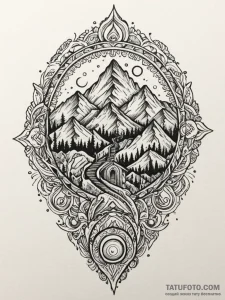 Tattoo design the glyph for capricorn (10th h... - эскиз тату (№1752672331_0, 16.07.2025 13:25) — Tatufoto.com