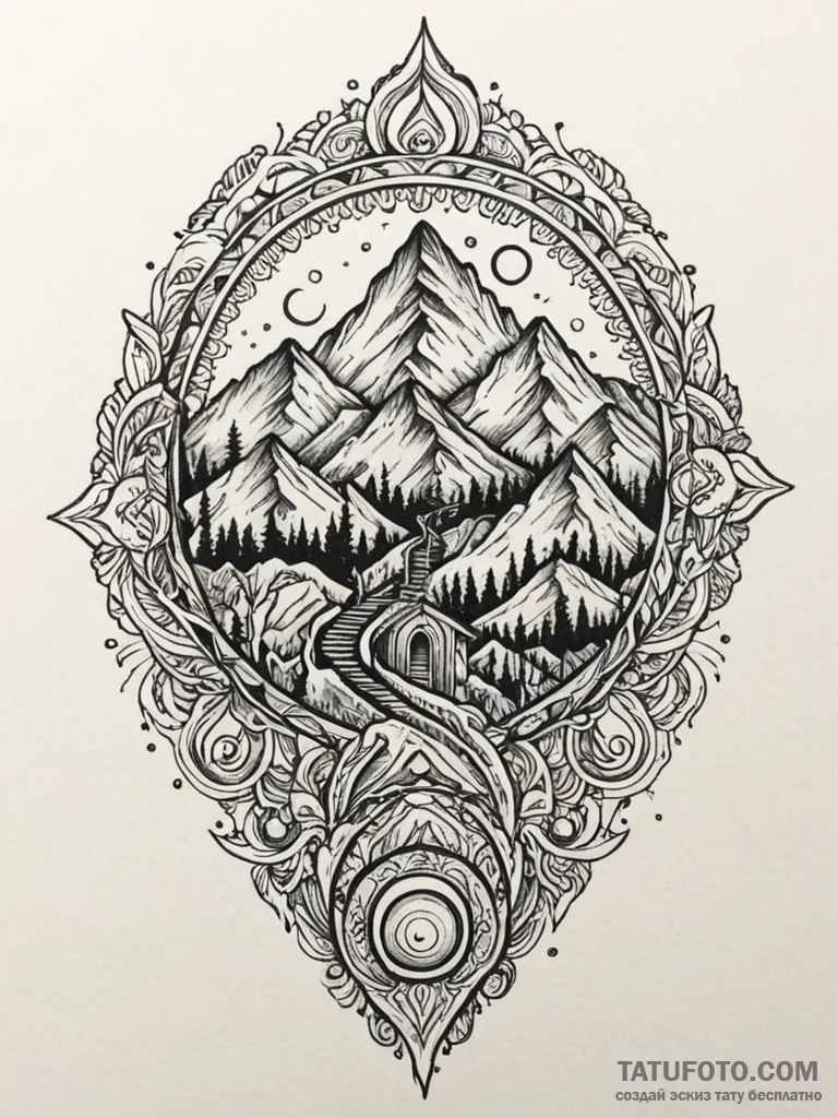 Tattoo design the glyph for capricorn (10th h… — эскиз тату (№1752672331_0, 16.07.2025 13:25) — Tatufoto.com