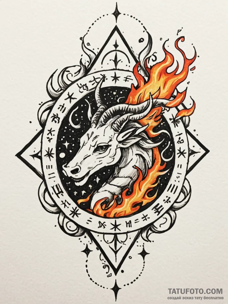 Tattoo design a blackwork representation of t... - эскиз тату (№1752673646_0, 16.07.2025 13:47) — Tatufoto.com
