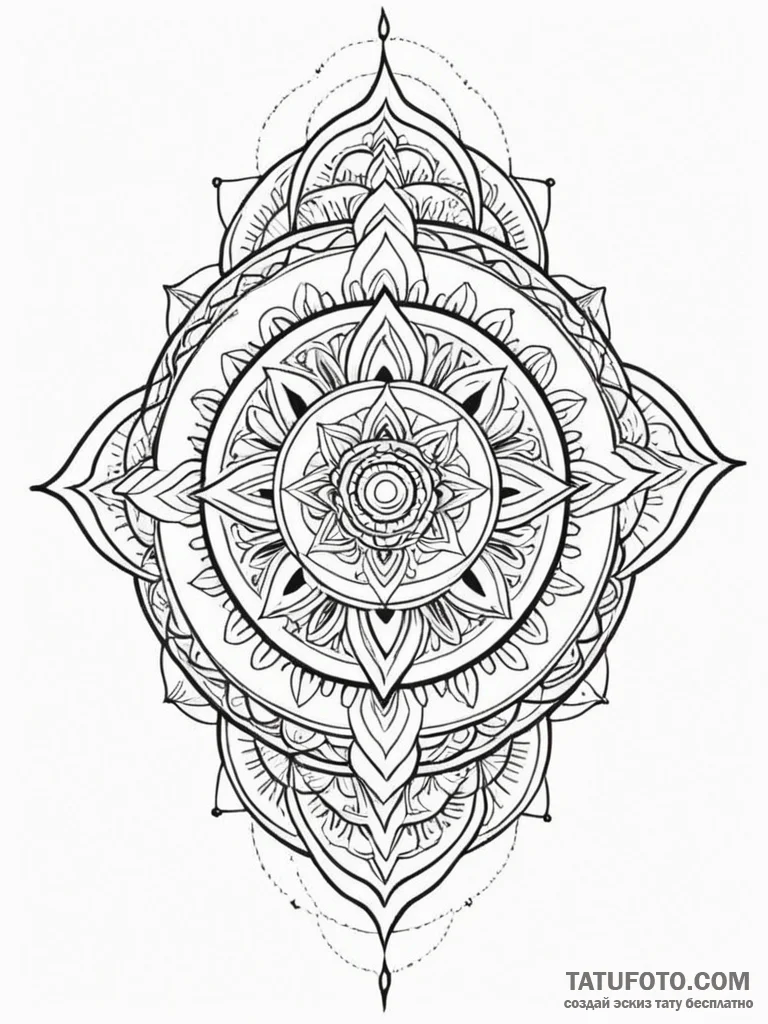 Tattoo design an abstract 'energy flow' betwe... - эскиз тату (№1752678507_0, 16.07.2025 15:08) — Tatufoto.com