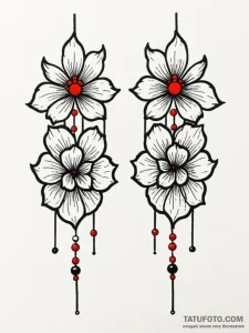 A neo-traditional tattoo of tanjiro's hanafud... - эскиз тату (№1752679515_0, 16.07.2025 15:25) — Tatufoto.com
