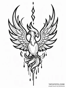 Tattoo design a minimalist "respawn" symbol w... - эскиз тату (№1752681542_0, 16.07.2025 15:59) — Tatufoto.com