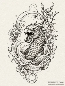 Parrot, concept art for tattoo, sepia tone sk... - эскиз тату (№1752687213_0, 16.07.2025 17:33) — Tatufoto.com