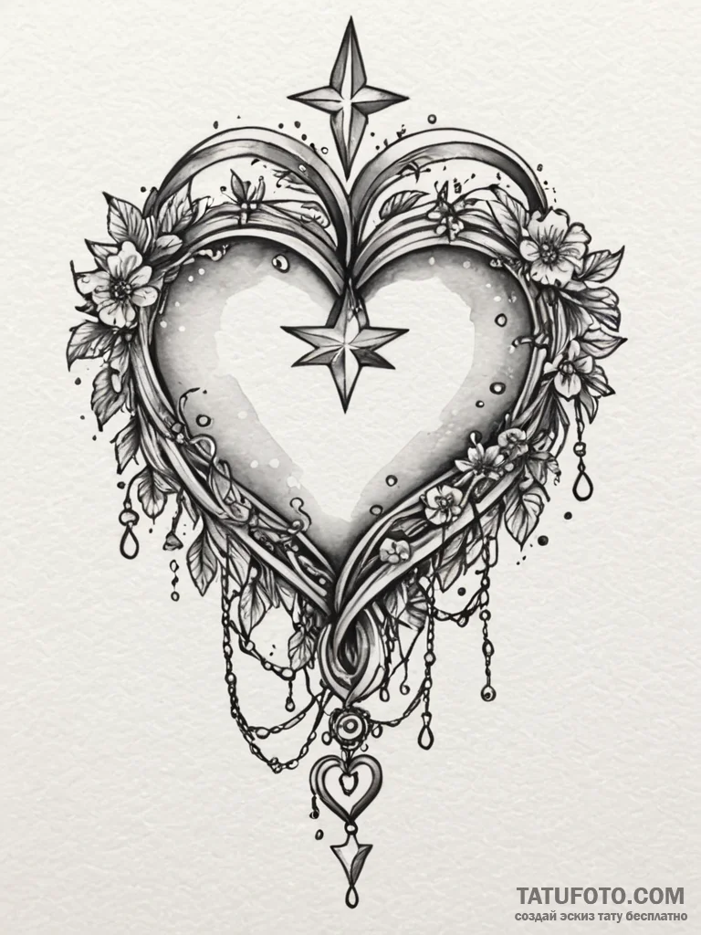Tattoo design a delicate chain draped across… — эскиз тату (№1752688067_0, 16.07.2025 17:47) — Tatufoto.com