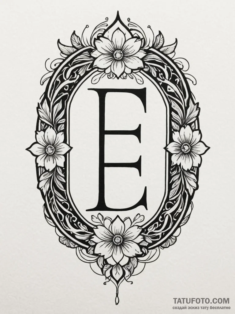 Tattoo design a stylized ‘f’ for ‘respects’ b… — эскиз тату (№1752688925_0, 16.07.2025 18:02) — Tatufoto.com