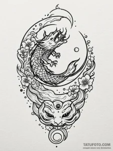 Tattoo design a realistic celestial body (pla... - эскиз тату (№1752690965_0, 16.07.2025 18:36) — Tatufoto.com