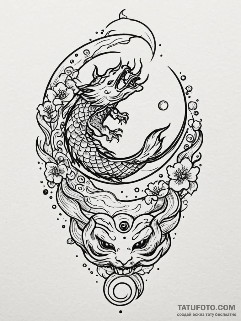 Tattoo design a realistic celestial body (pla... - эскиз тату (№1752690965_0, 16.07.2025 18:36) — Tatufoto.com