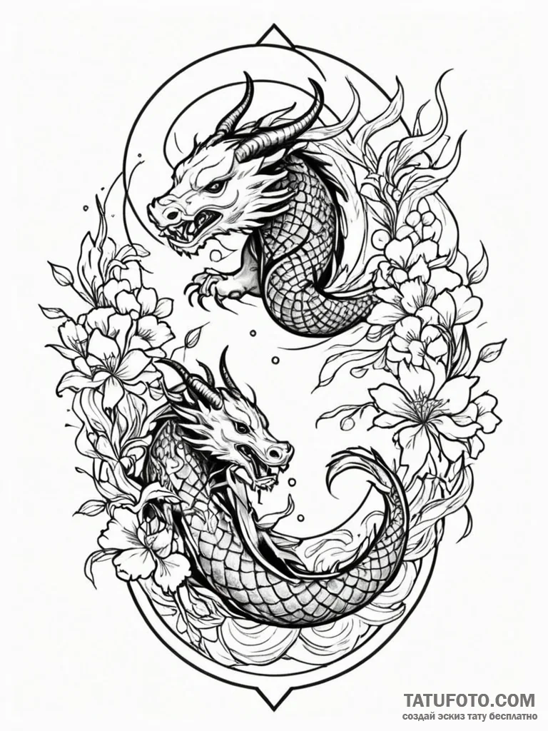 Tattoo sketch a geometric circle with the zod... - эскиз тату (№1752691127_0, 16.07.2025 18:38) — Tatufoto.com
