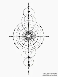 Dots (as a pattern), ink illustration for tat... - эскиз тату (№1752693659_0, 16.07.2025 19:20) — Tatufoto.com