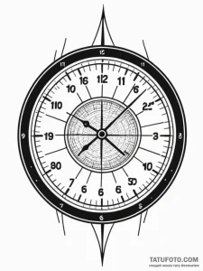 A graphic tattoo of the "88 mph" speed displa... - эскиз тату (№1752694752_0, 16.07.2025 19:39) — Tatufoto.com