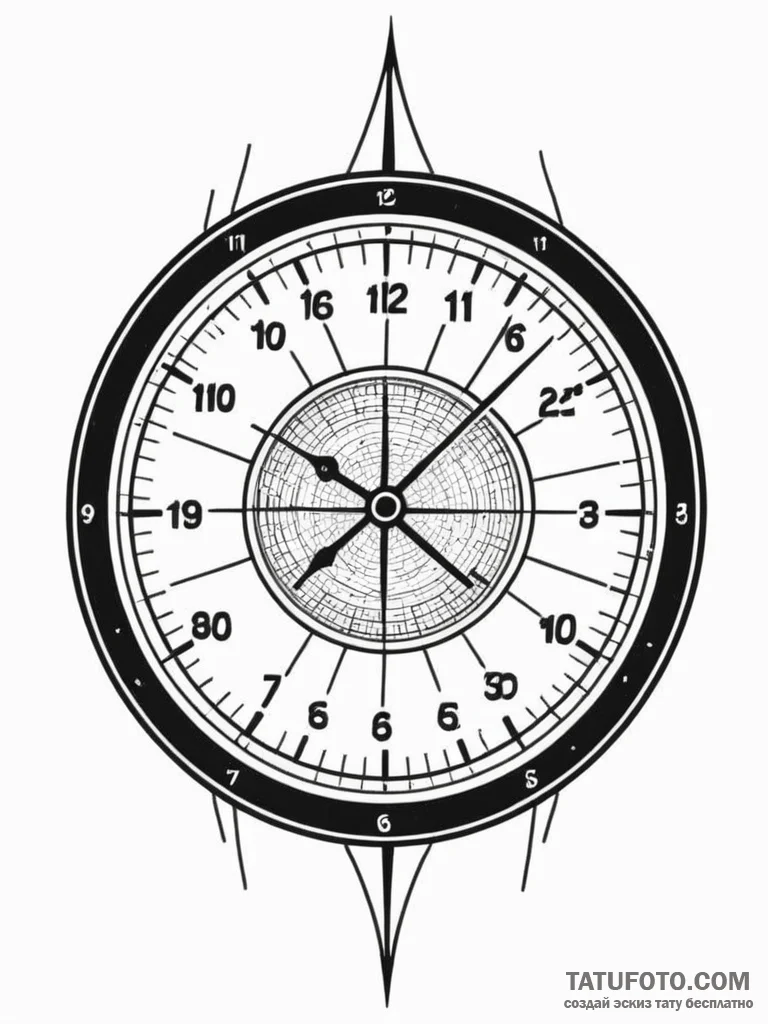 A graphic tattoo of the "88 mph" speed displa... - эскиз тату (№1752694752_0, 16.07.2025 19:39) — Tatufoto.com