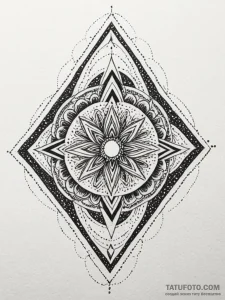 Tattoo design a blend of fiery reds and orang... - эскиз тату (№1752698880_0, 16.07.2025 20:48) — Tatufoto.com