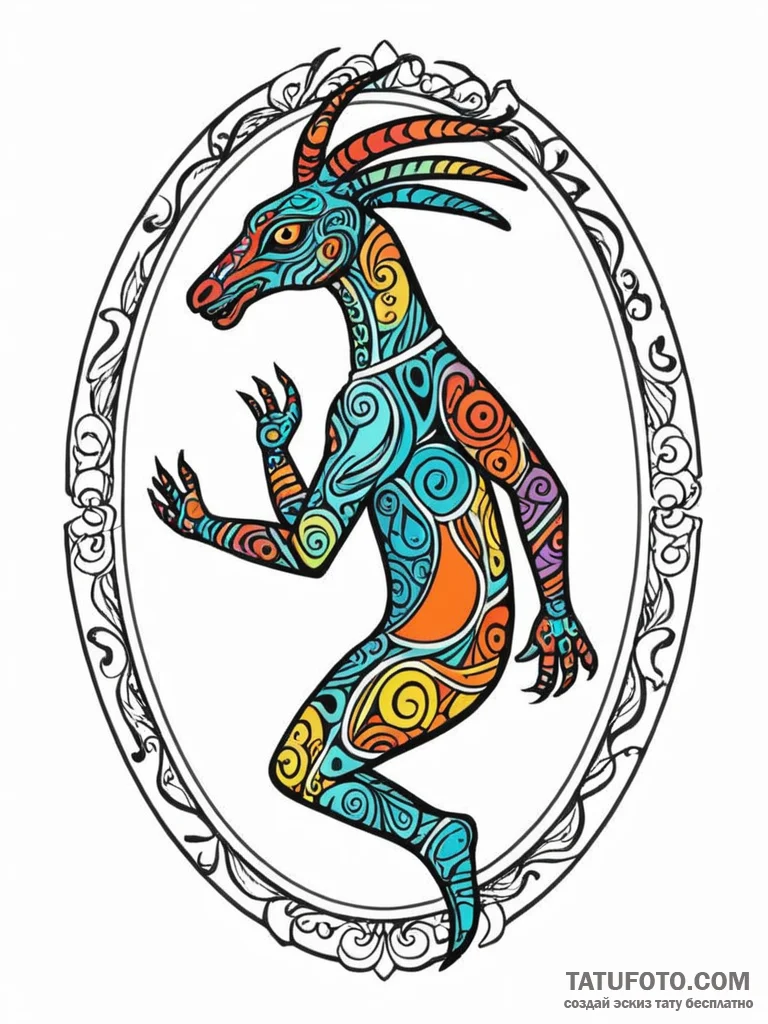 Kokopelli, tattoo flash sheet design, on a cl... - эскиз тату (№1752702621_0, 16.07.2025 21:50) — Tatufoto.com
