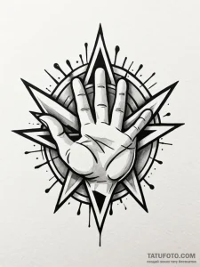 Victory (symbol), concept art for tattoo, bla... - эскиз тату (№1752703167_0, 16.07.2025 21:59) — Tatufoto.com