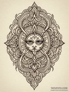 Tattoo design a tiny, minimalist symbol uniqu... - эскиз тату (№1752706859_0, 16.07.2025 23:00) — Tatufoto.com