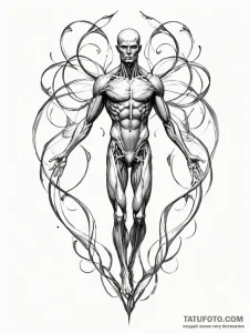 р“сђсѓрїрїр° 16: human form & physiology (р§р... - эскиз тату (№1752708533_0, 16.07.2025 23:28) — Tatufoto.com