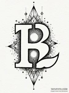 Tattoo design a glowing '1 up' symbol with a... - эскиз тату (№1752709767_0, 16.07.2025 23:49) — Tatufoto.com