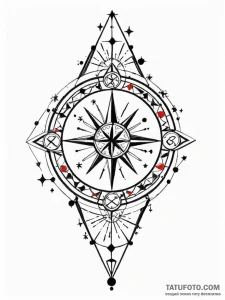 Tattoo sketch a minimalist constellation of a... - эскиз тату (№1752711251_0, 17.07.2025 00:14) — Tatufoto.com