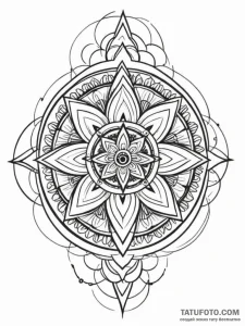 Tattoo sketch a minimalist outline of a power... - эскиз тату (№1752711328_0, 17.07.2025 00:15) — Tatufoto.com