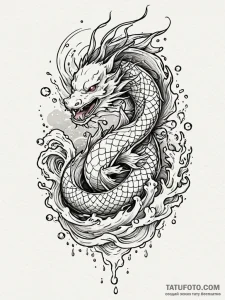 Tattoo design a cancer symbol created from fl... - эскиз тату (№1752713429_0, 17.07.2025 00:50) — Tatufoto.com