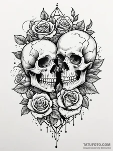 Tattoo sketch two halves of a song lyric., co... - эскиз тату (№1752717060_0, 17.07.2025 01:51) — Tatufoto.com