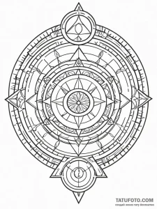 Tattoo sketch the glyph for libra (7th house)... - эскиз тату (№1752718153_0, 17.07.2025 02:09) — Tatufoto.com
