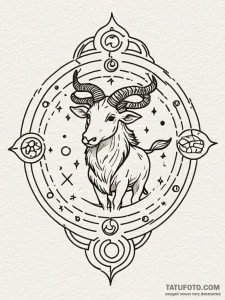 Tattoo design a minimalist symbol conveying t... - эскиз тату (№1752720914_0, 17.07.2025 02:55) — Tatufoto.com