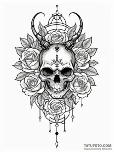 Tattoo sketch a fine line drawing of a small,... - эскиз тату (№1752723253_0, 17.07.2025 03:34) — Tatufoto.com