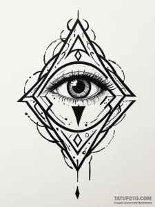 153. tattoo sketch: "gadat" rune combined wit... - эскиз тату (№1752725143_0, 17.07.2025 04:05) — Tatufoto.com